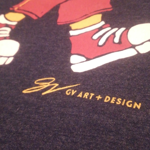 🏀 Arthur 🤓 MOOD Shirt Medium ✨ Cleveland That I Love ❤️ Cartoon CLE Cavs 216 - Picture 6 of 9